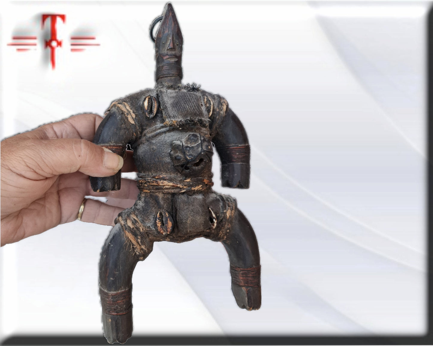 Fetiche Namji Tribal , arte Africano , Galería de arte , hecho a mano , siglo XX