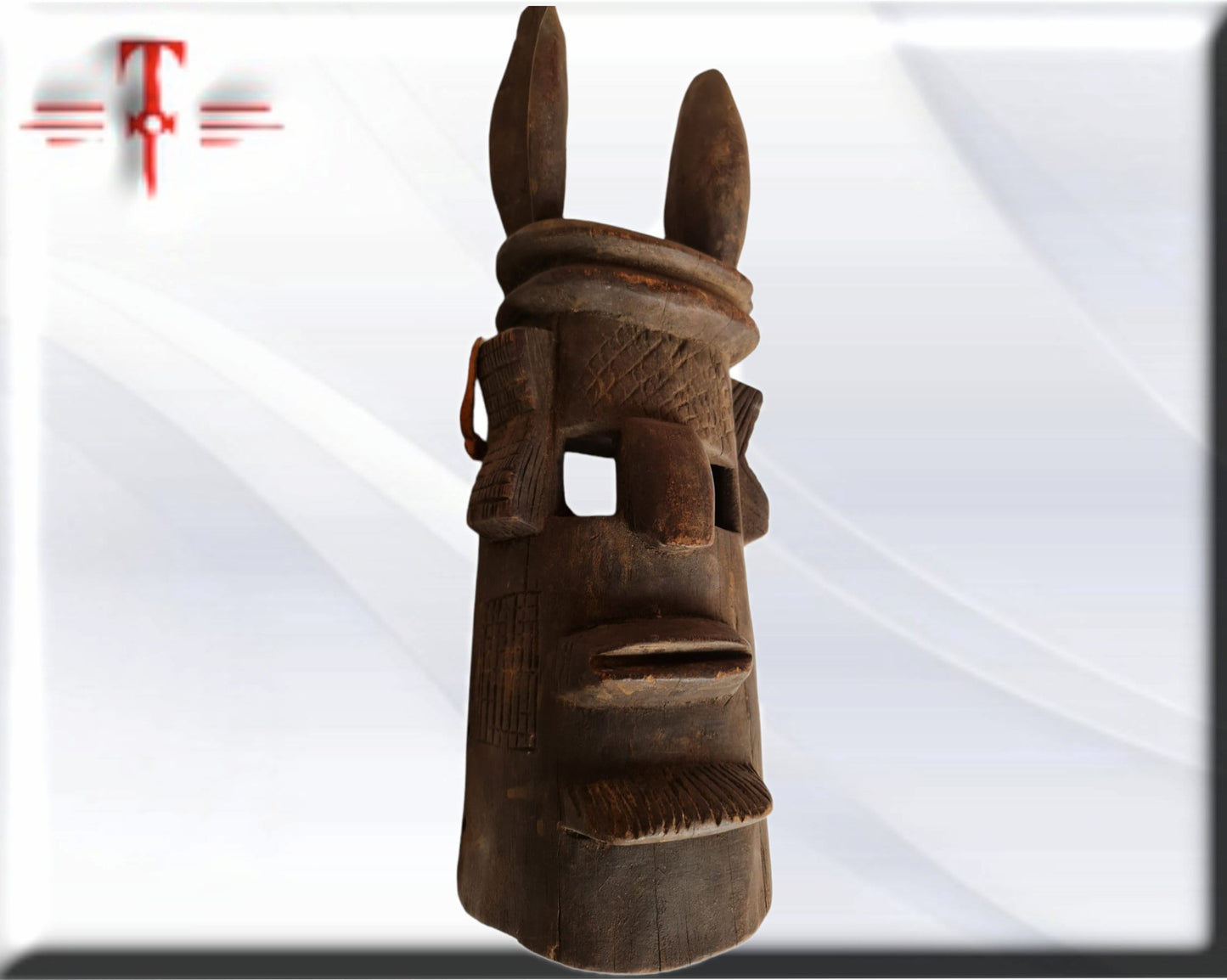 Antigua mascara Bamun Camerun arte africano
