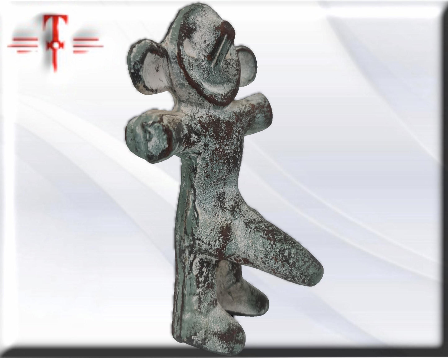 Estatua de hierro de muñeco viril , articulos esotéricos y religiosos