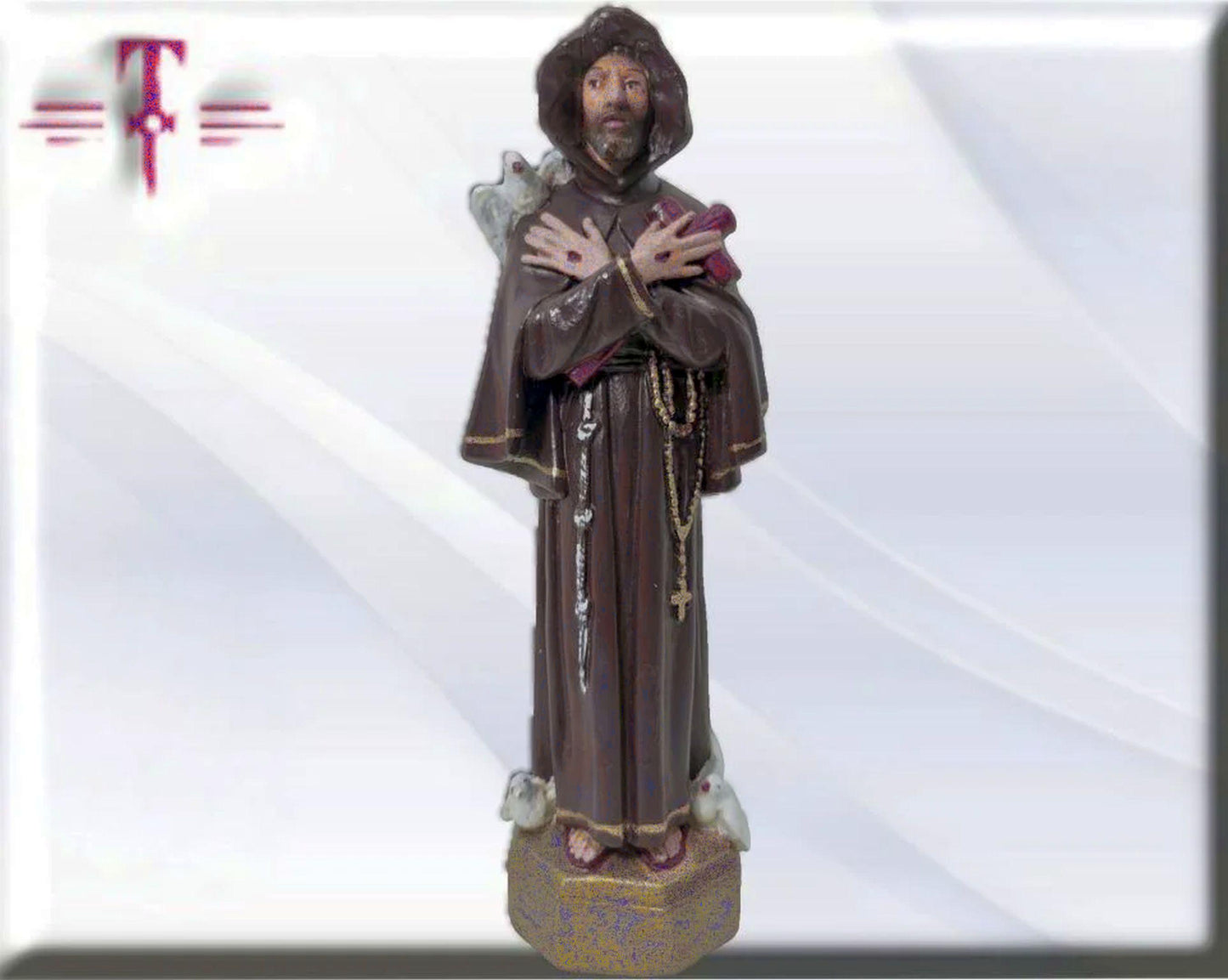 San Francisco de Asis yeso , Santos y Vírgenes católicos , productos Religiosos