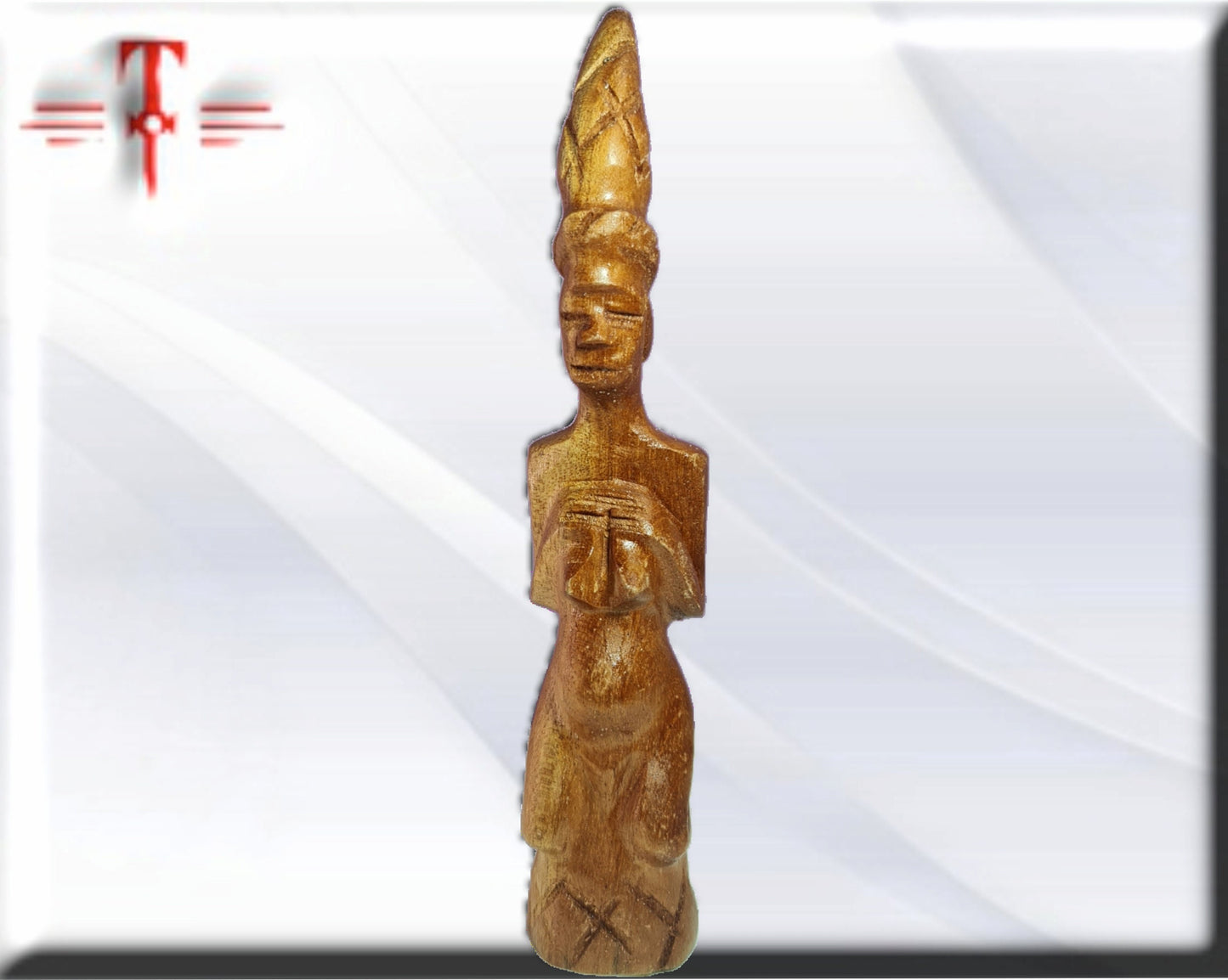 Iroke de Orula , artesanía Religiosa Campana para llamar al Santo , Santería , Palo Mayombe , Babalawo