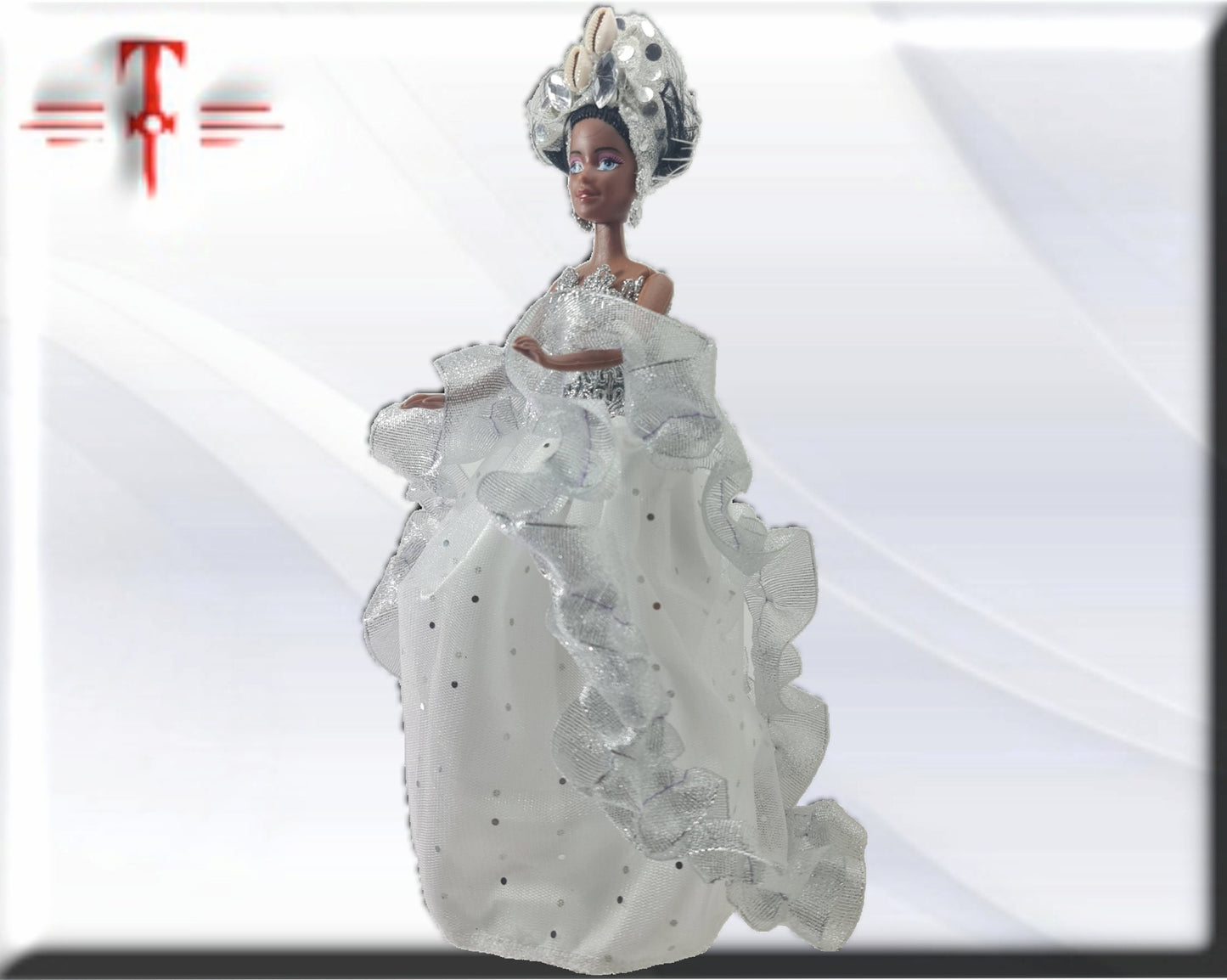 Muñeca Orisha Obatala Oxala , santería yoruba lucumí