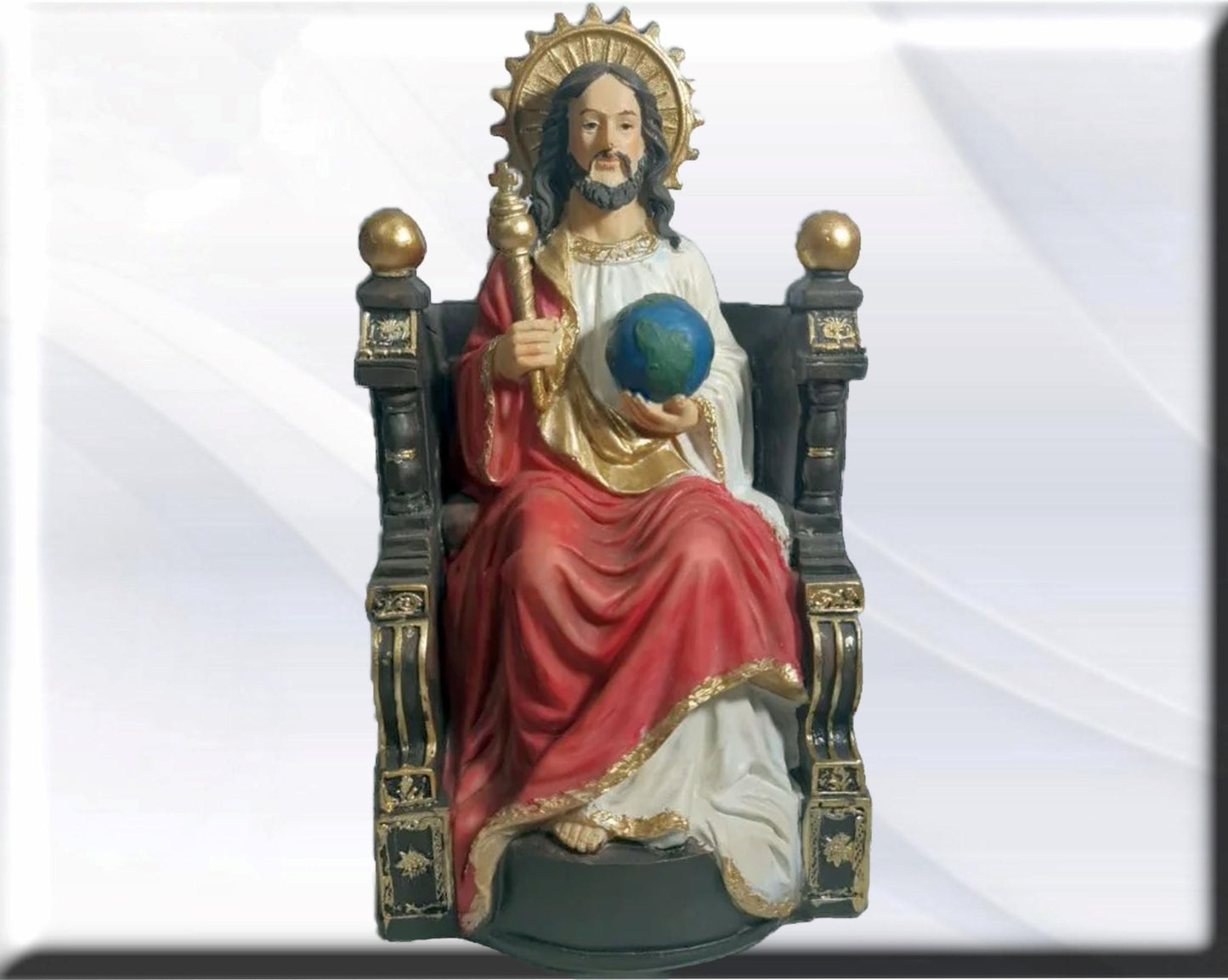 God on the Throne. Catholic Saints and Virgins, Religious products,