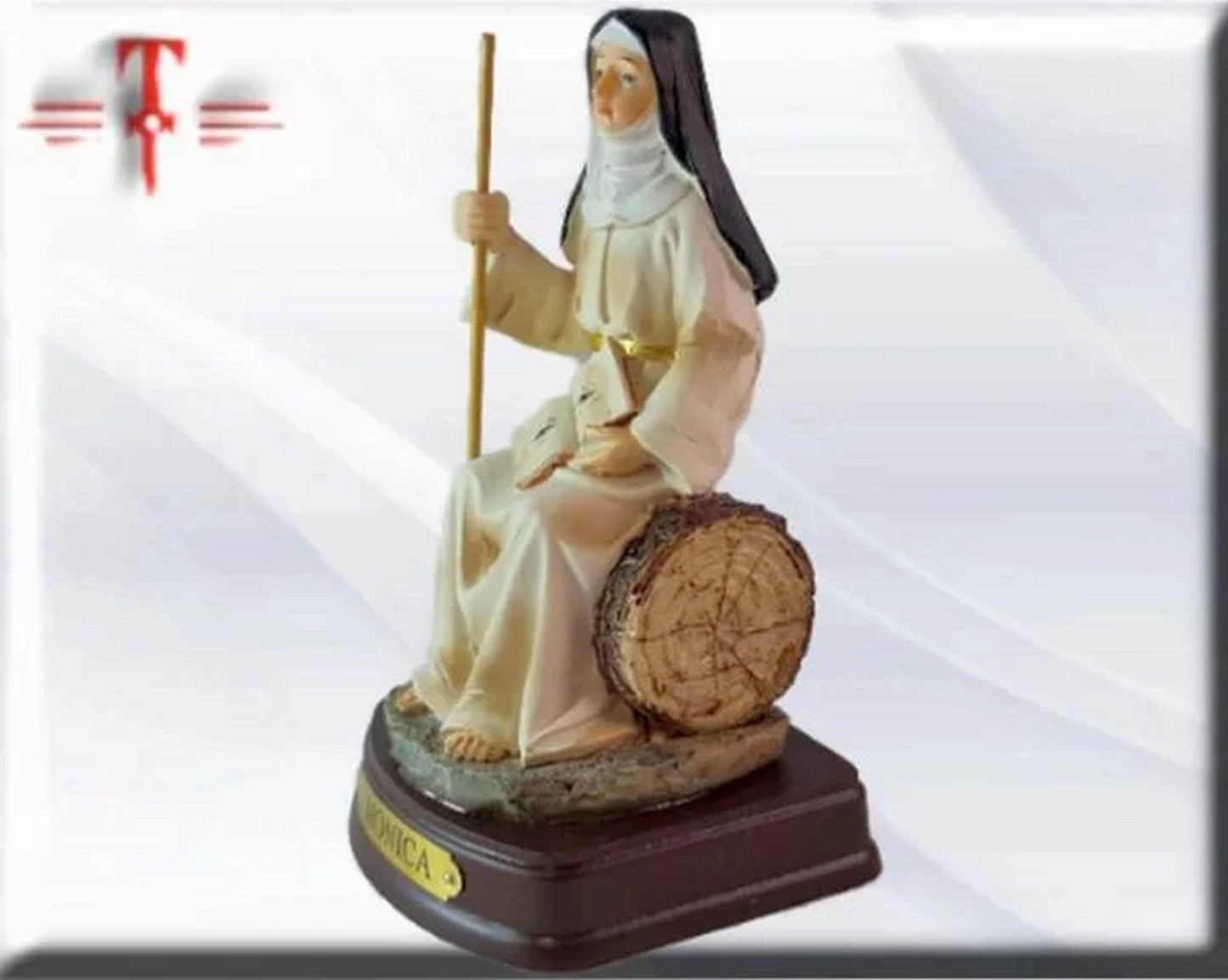 Santa Monica. virgenes y santos católicos , productos religiosos