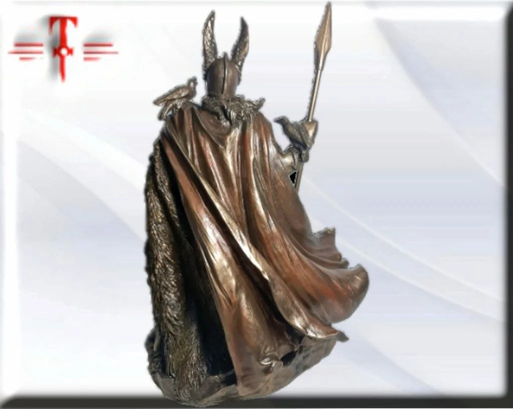 Statue des Gottes Dagda, mythologische Götter, esoterische und religiöse Gegenstände, handbemalt