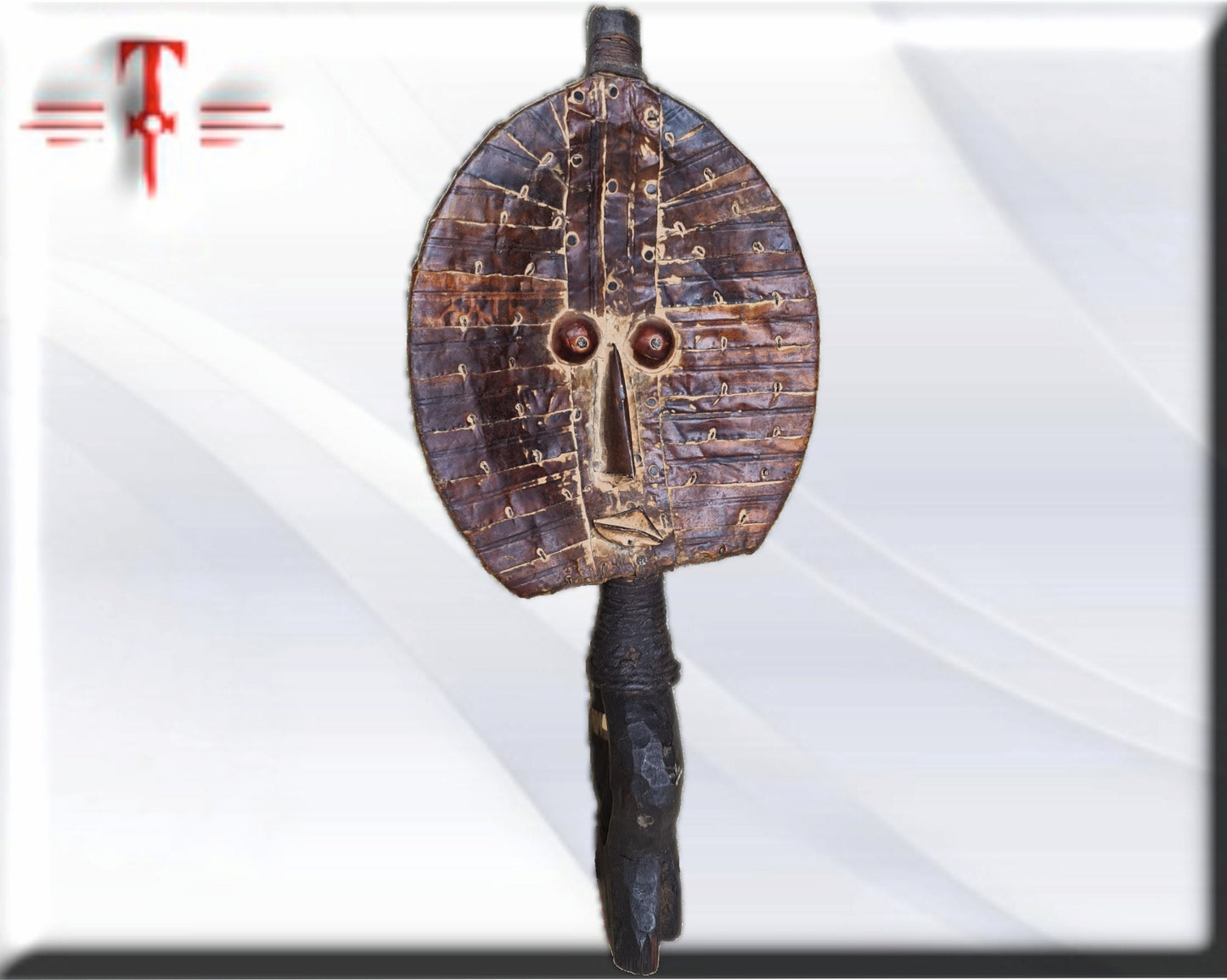 Fetiche Bamún Camerún , arte Africano , Galería de arte , hecho a mano