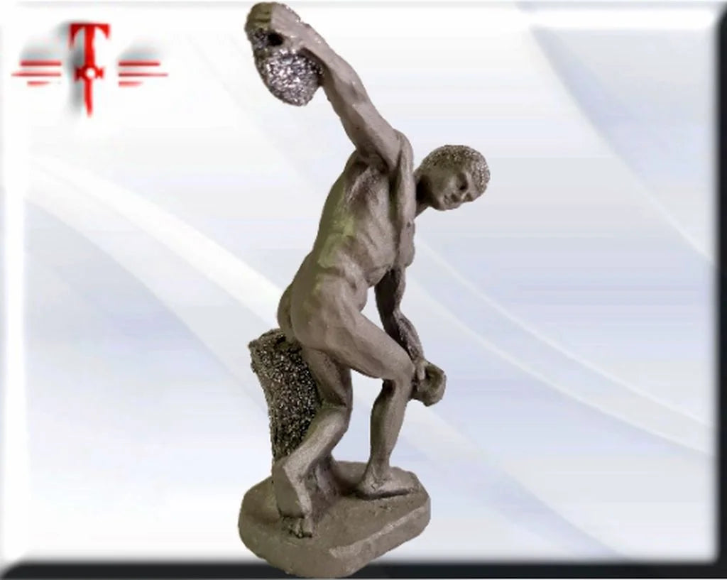 Statue des Gottes Dagda, mythologische Götter, esoterische und religiöse Gegenstände, handbemalt
