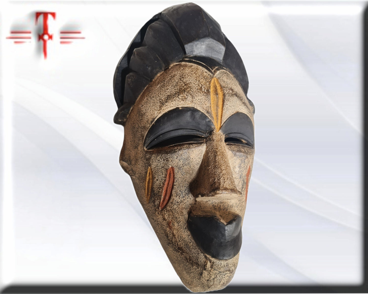 Máscara Igbo ( Nigeria arte africano) Igbo mask (Nigerian African art)