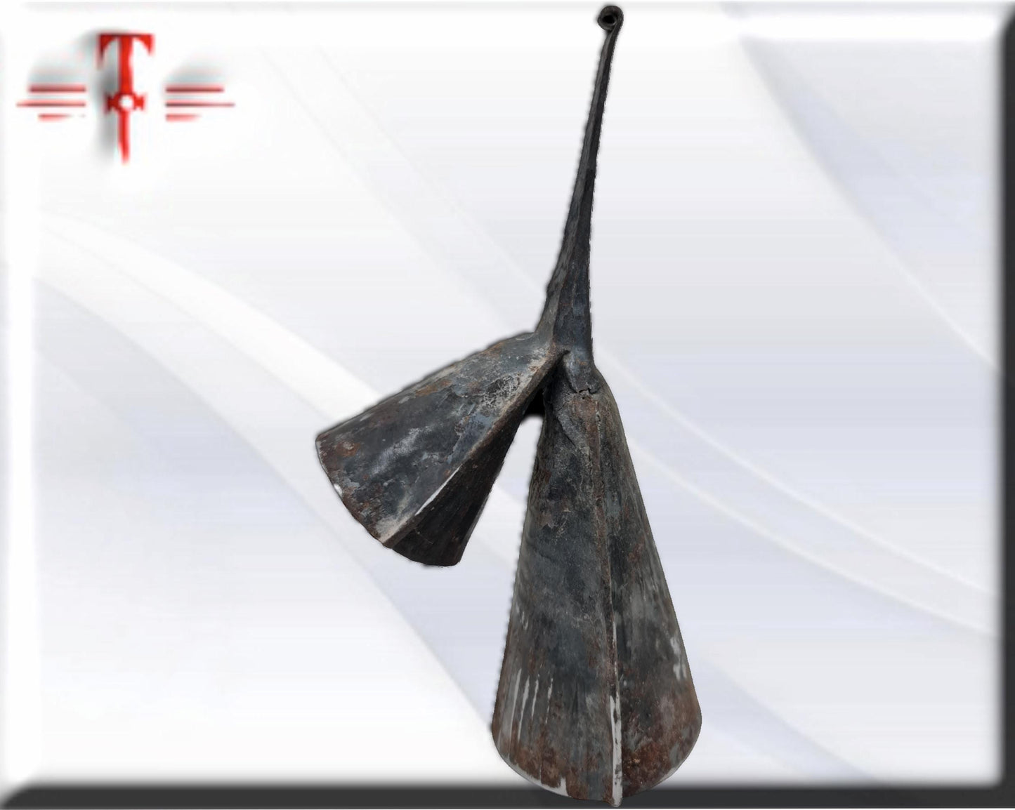 Agogo original Africano ( Benin ) hecho a mano . artesanía africana , para ceremonias y fiestas
