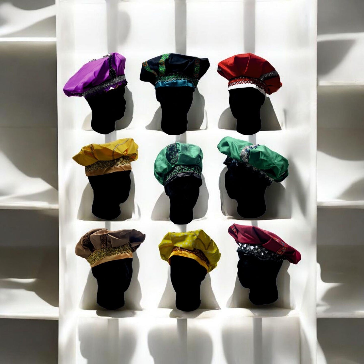 Gorro de Gala santeria Orishas , Yoruba , Lucumí , regla de Osha
