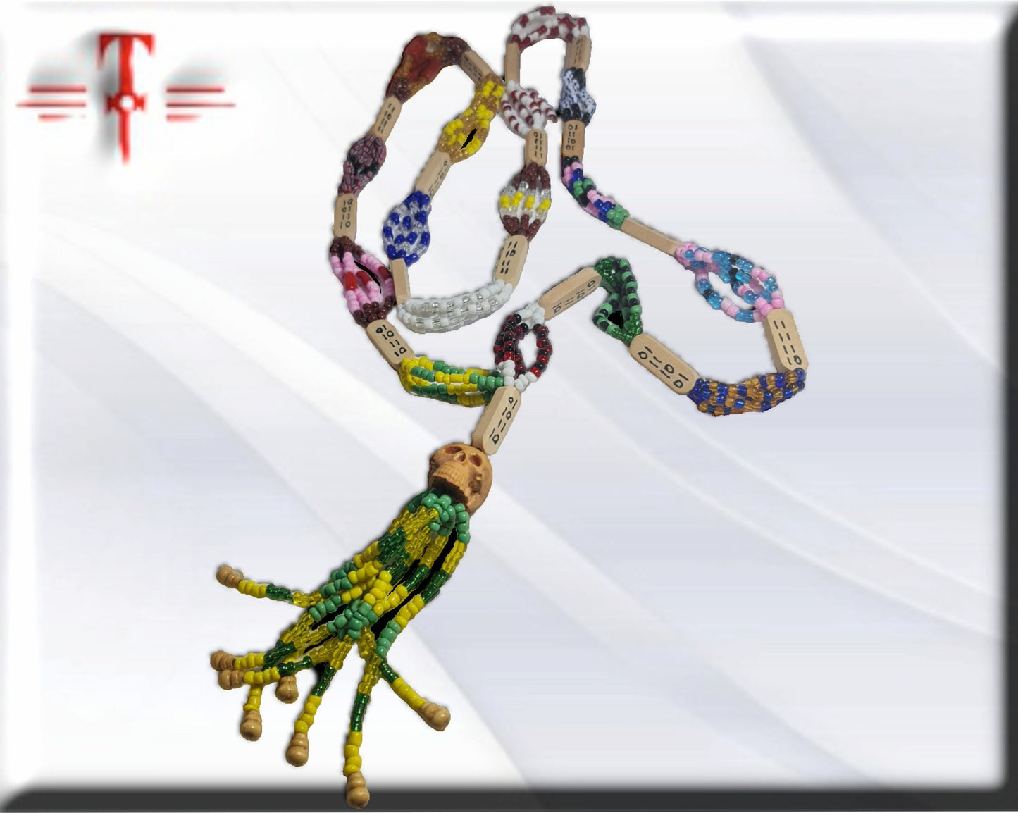 Collar Ogbe Yonó Haya - Babalawo - Santeria Palo Mayombe