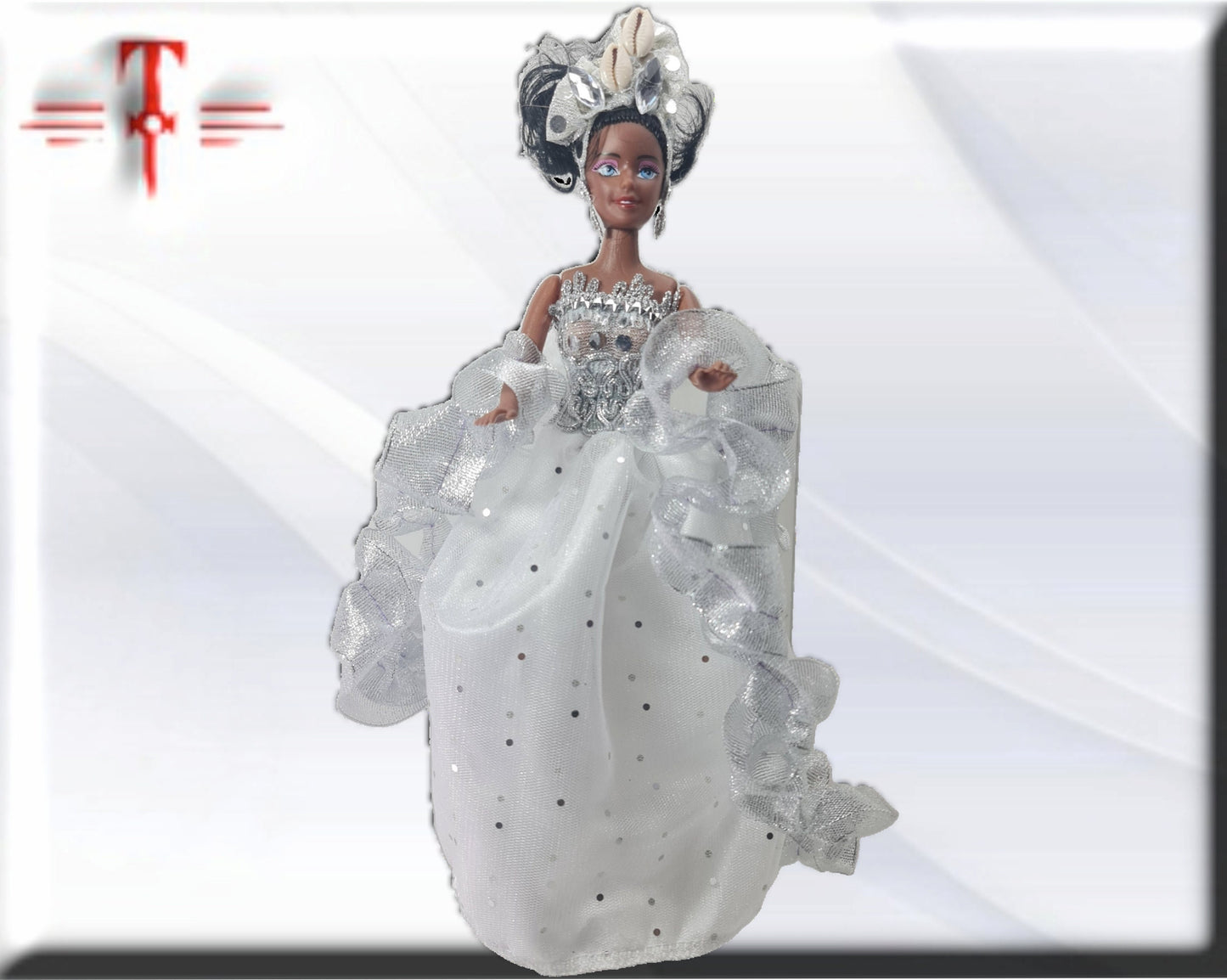 Muñeca Orisha Obatala Oxala , santería yoruba lucumí
