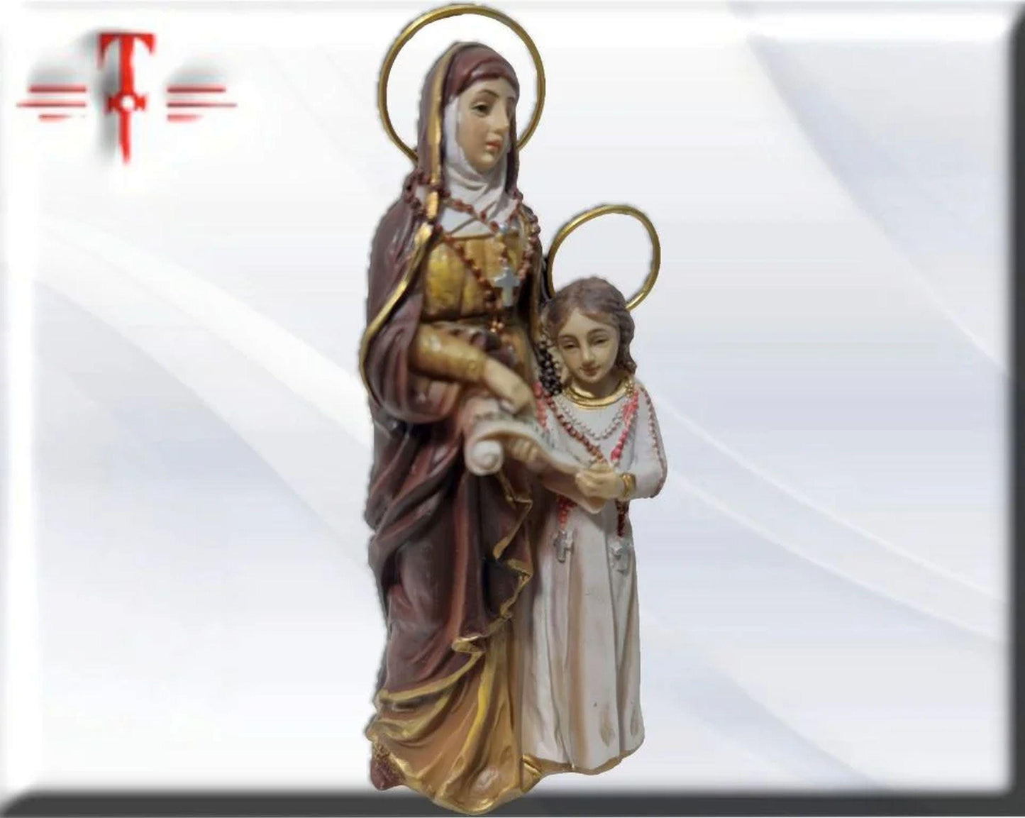 Virgen Santa Ana con María , Santos y Vírgenes católicos , productos Religiosos