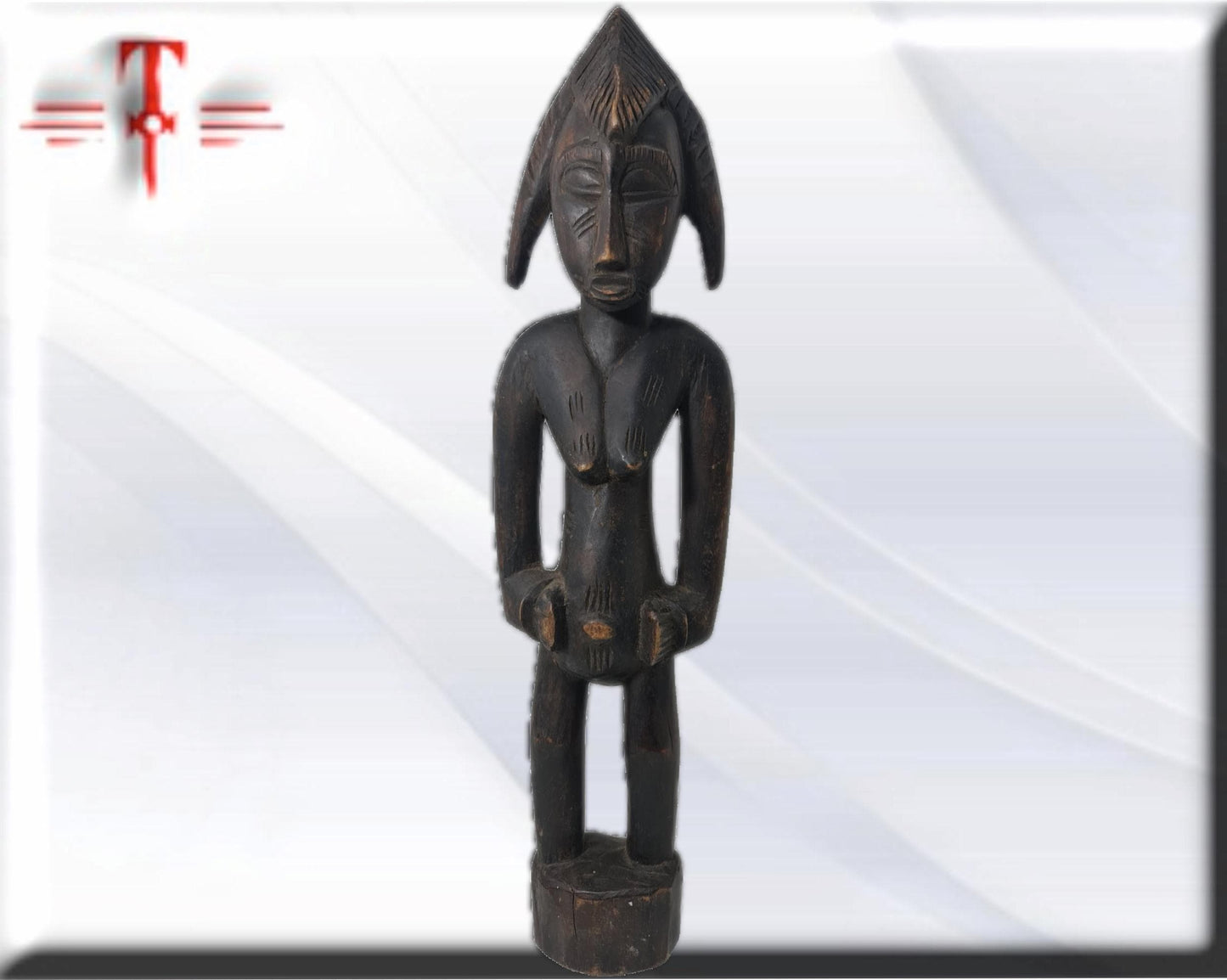 Fetiche Congo Tribal , arte Africano , Galería de arte , hecho a mano