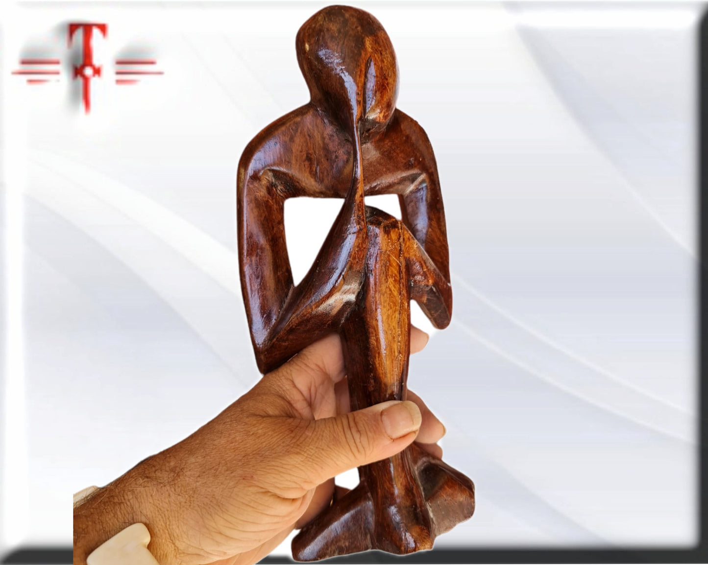 Figura africana Arte moderno contemporáneo trío , arte Africano , Galería de arte , hecho a mano