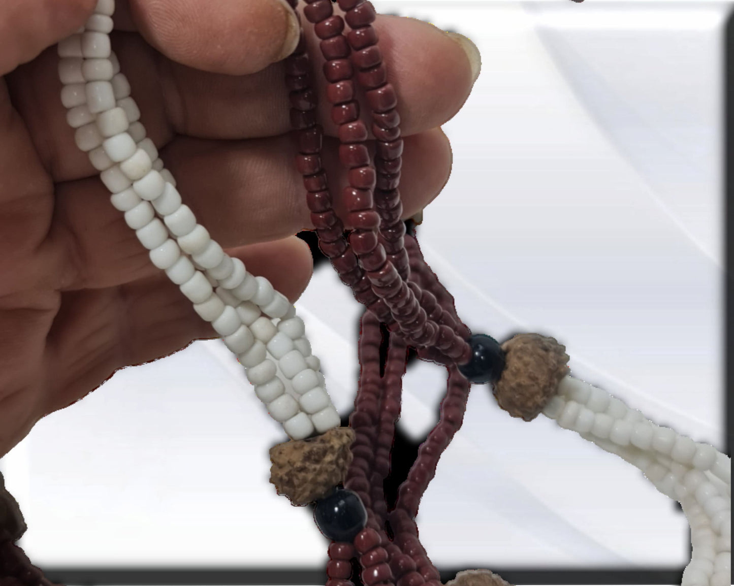 Collar Africano Vodun Sagbata , Sakpata, Protección , secretos del vodun , arte tradicional africano