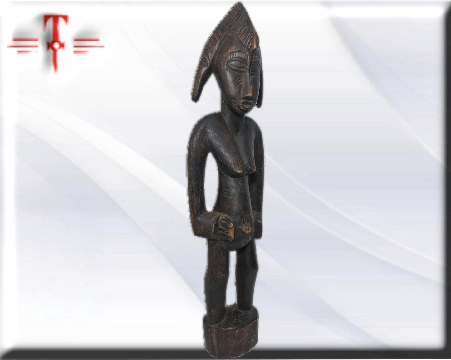 Fetiche Congo Tribal , arte Africano , Galería de arte , hecho a mano