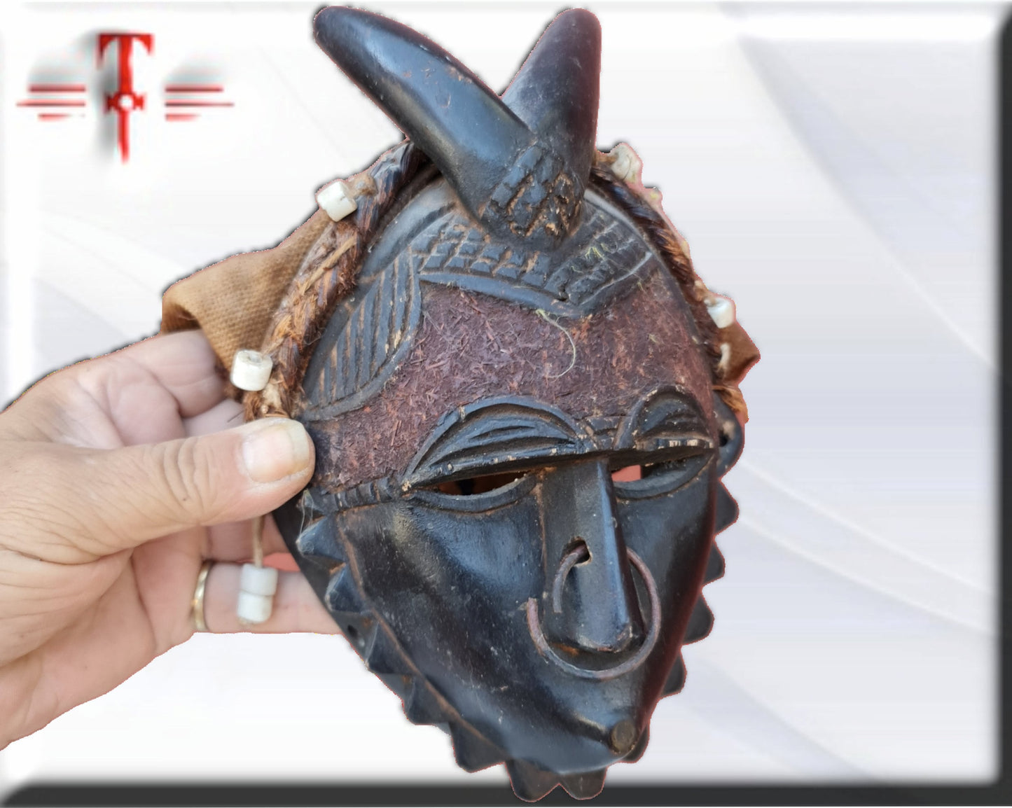Máscara Dan Liberia Galería arte , antigüedad , artesanías africanas
