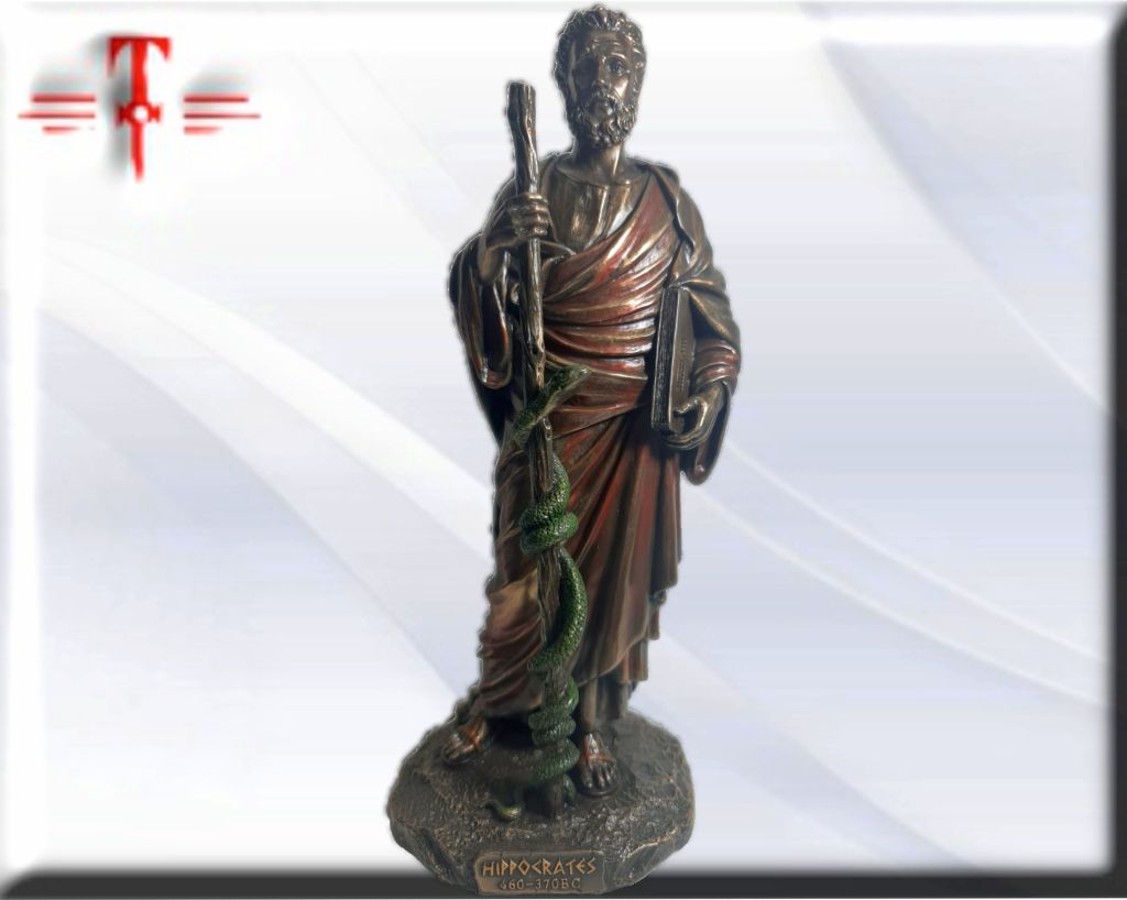 Statue des Gottes Dagda, mythologische Götter, esoterische und religiöse Gegenstände, handbemalt