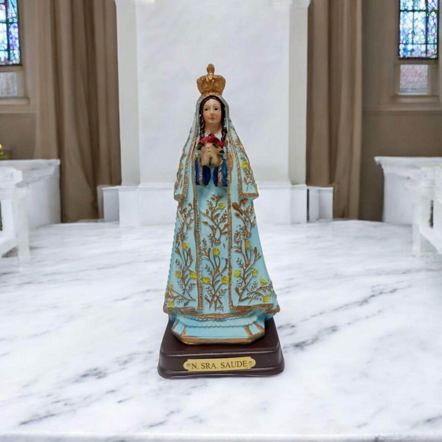 Nuestra Señora de la salud celeste , virgenes y santos catolicos