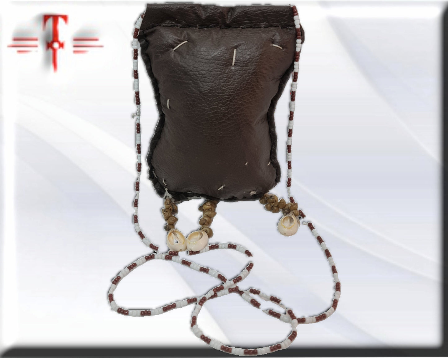 Collar amuleto para incrementar la videncia , artesanía ancestral africana Fon
