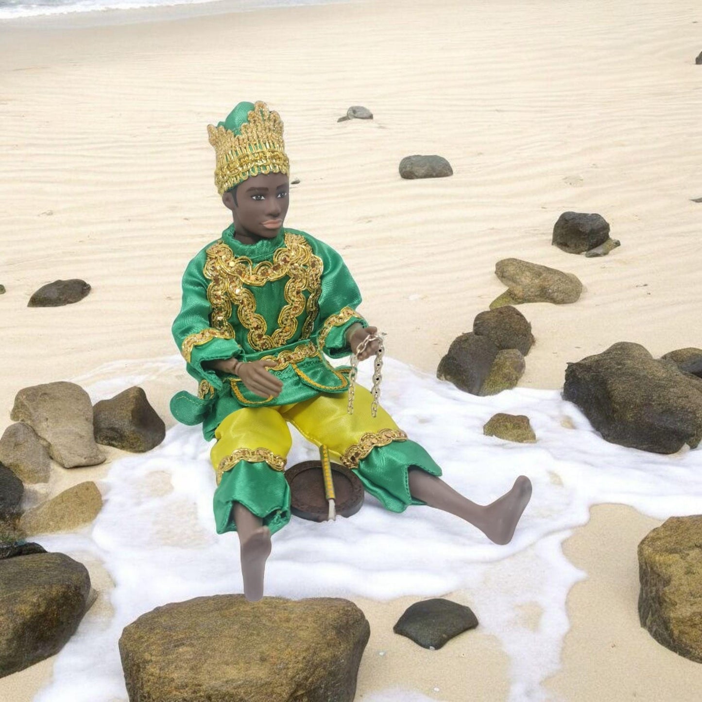 Muñeco Orisha Orula , Orunmila , Ifá , santería yoruba lucumí