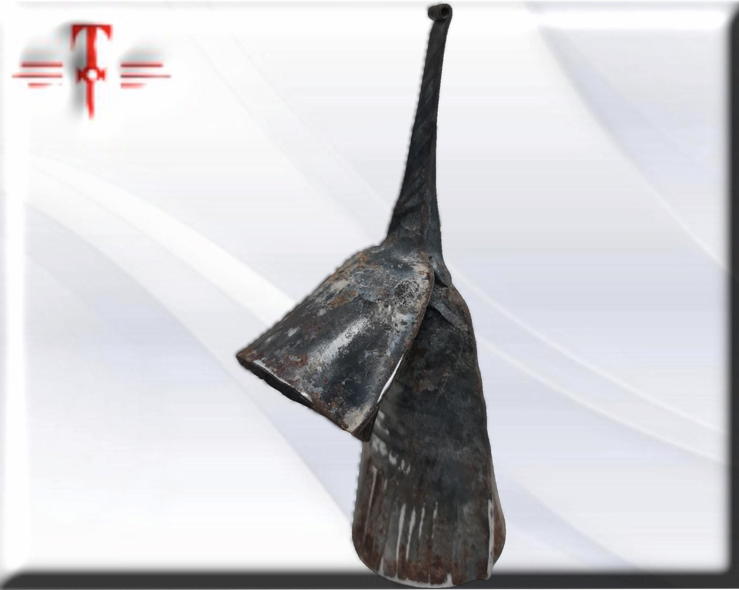 Agogo original Africano ( Benin ) hecho a mano . artesanía africana , para ceremonias y fiestas