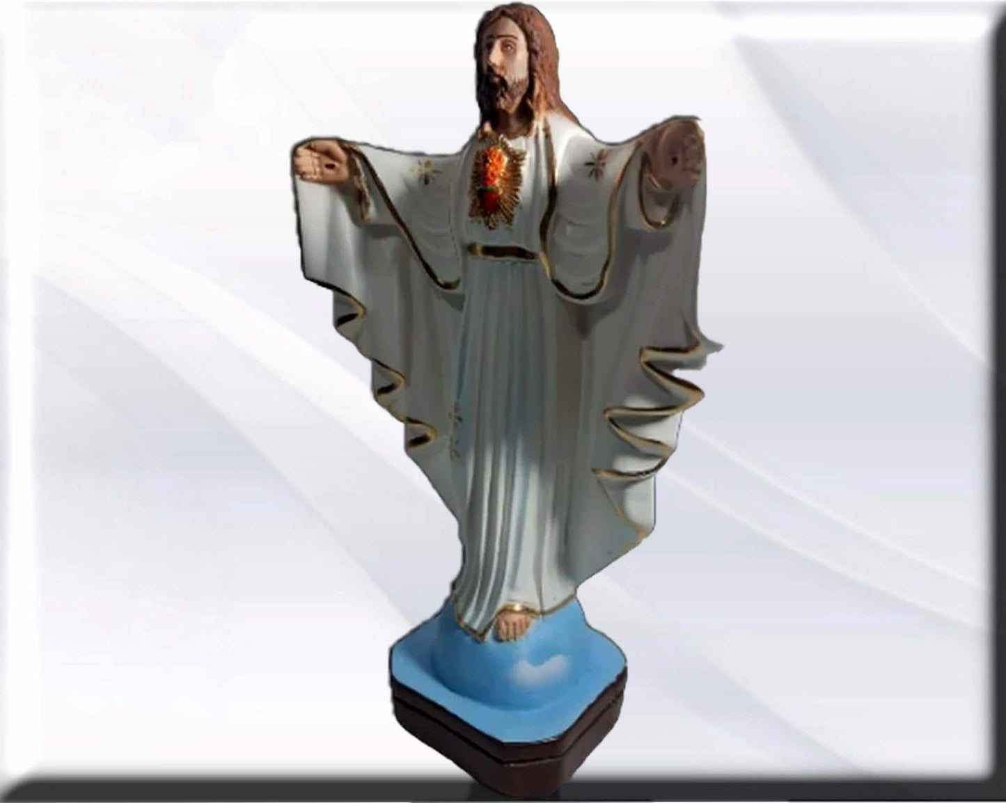 Figura estatua Cristo Redentor . Catholic Saints and Virgins, Religious products,