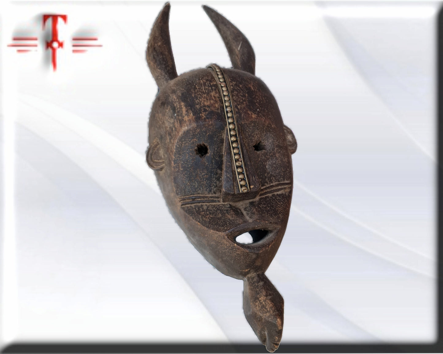 Máscara Mangbetu Congo African art, Art gallery, antique, handmade
