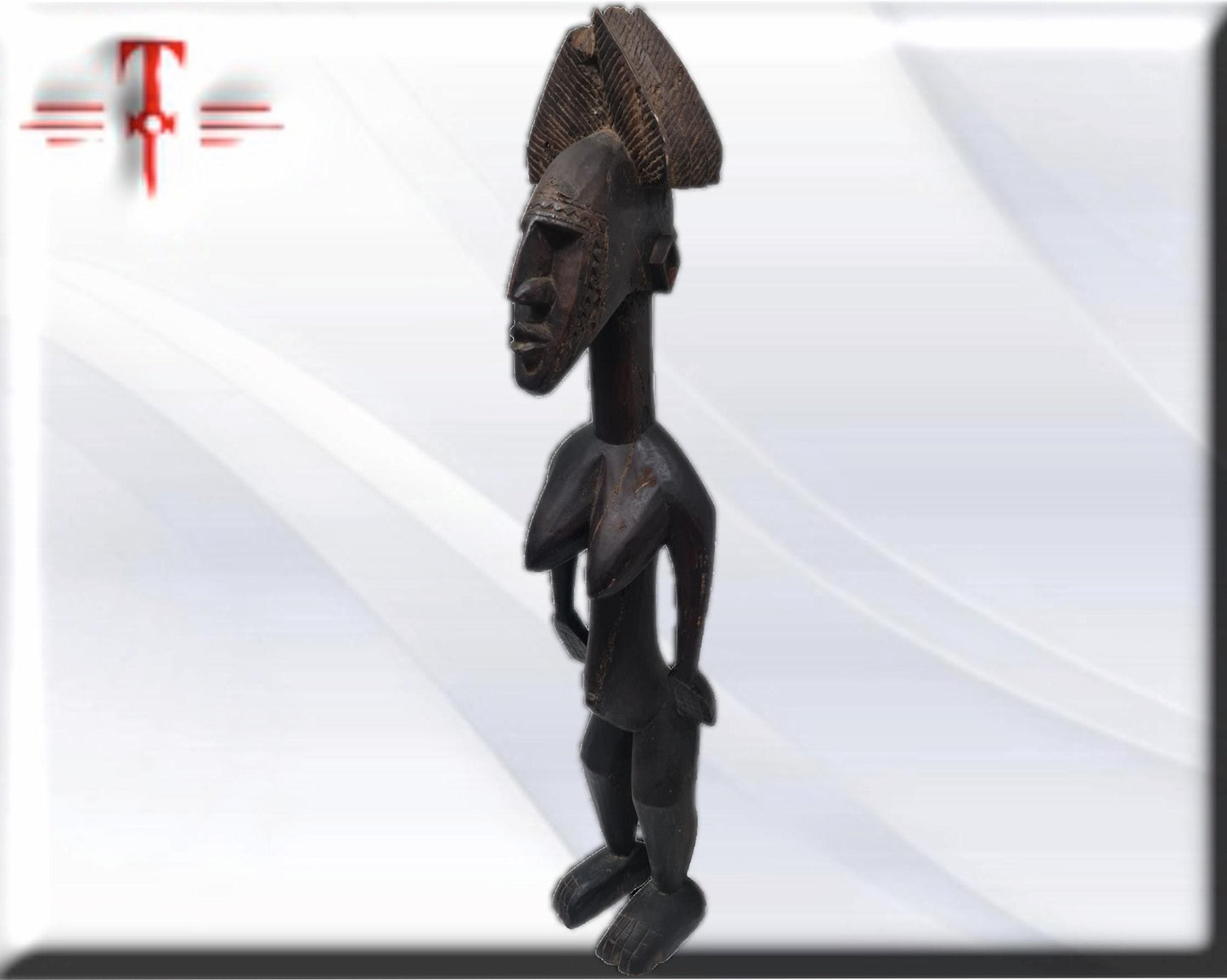 Fetiche africano Congo Tribal , arte Africano , Galería de arte , hecho a mano