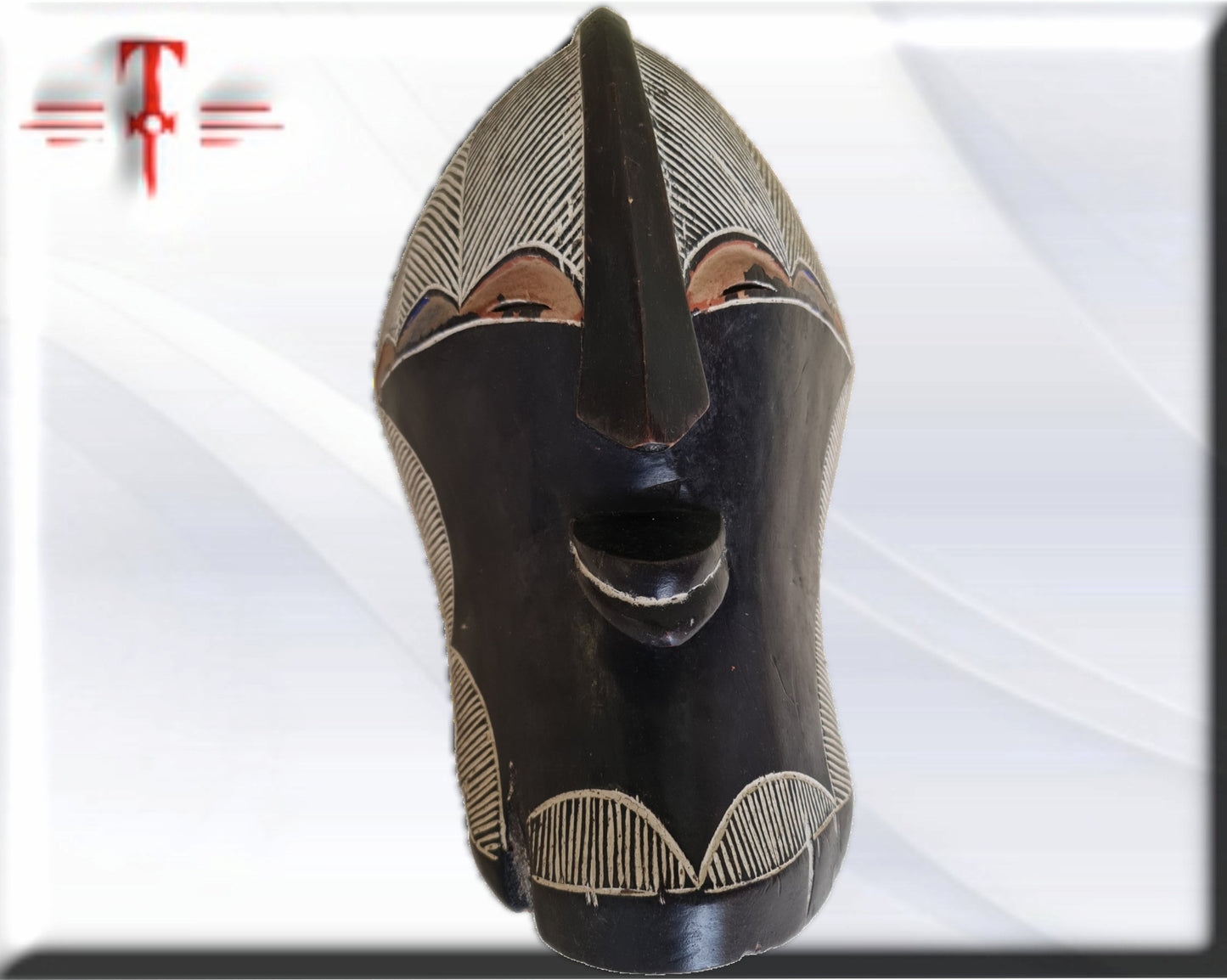 Antigua máscara Songye Congo arte africano Galería de arte africano