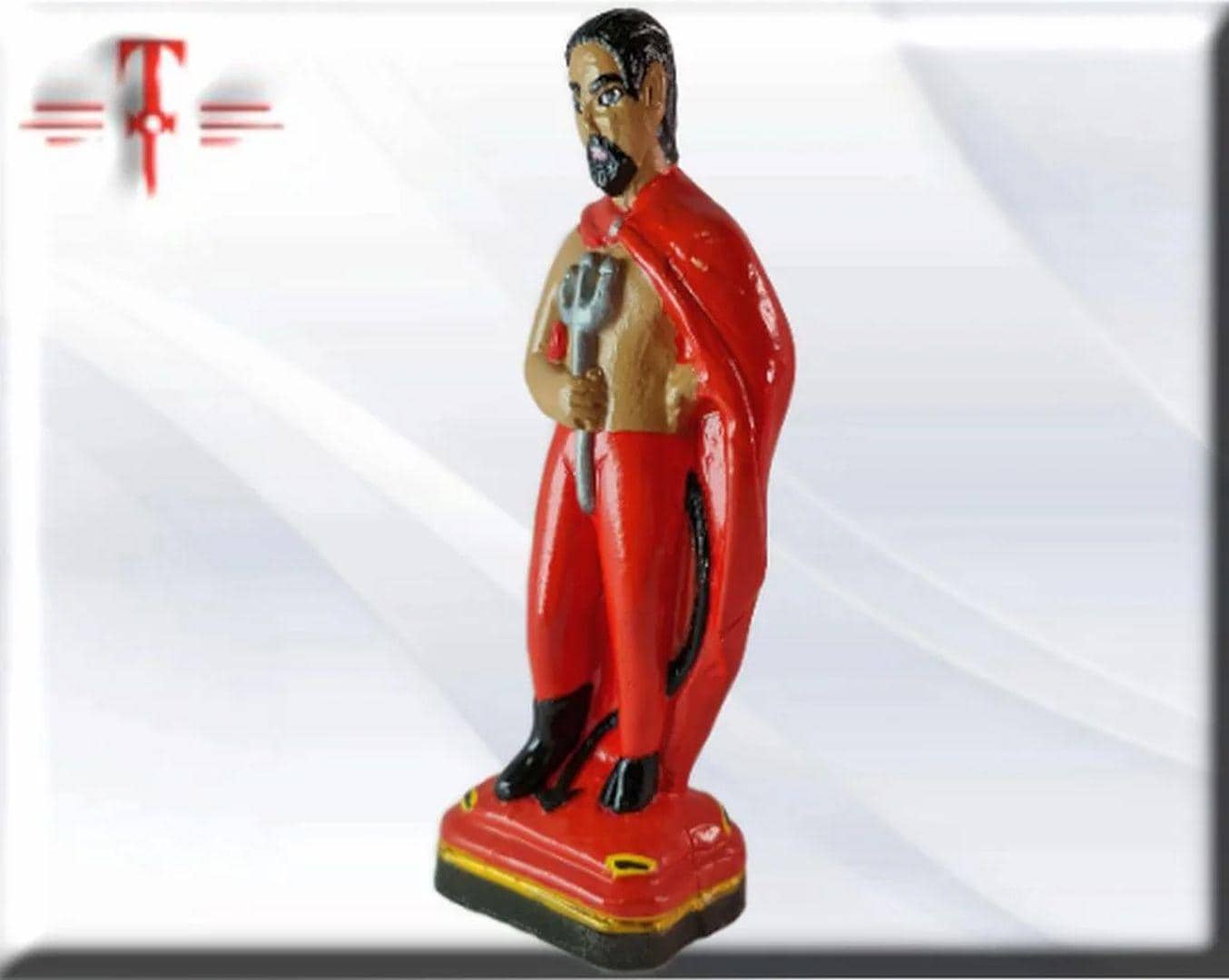 Figura Yeso exu Porteira , Candomble , kimbisa, Umbanda