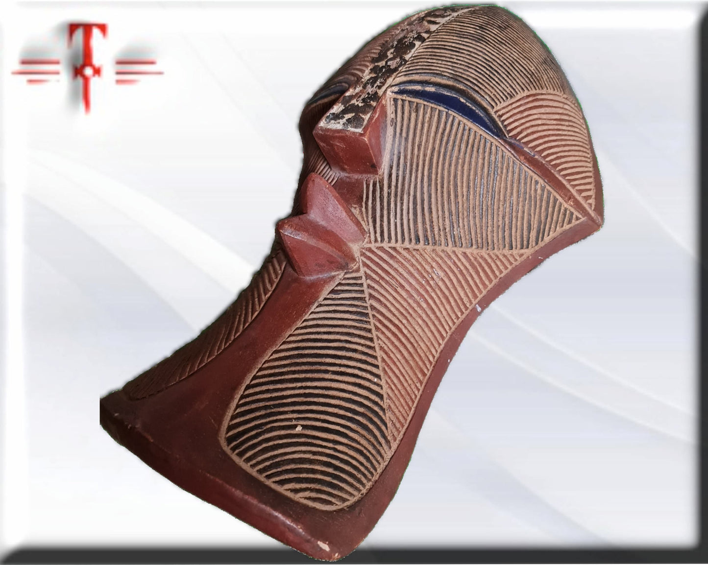 Máscara etnia Songye ( Congo arte africano) Songye ethnic mask ( Congo African art)