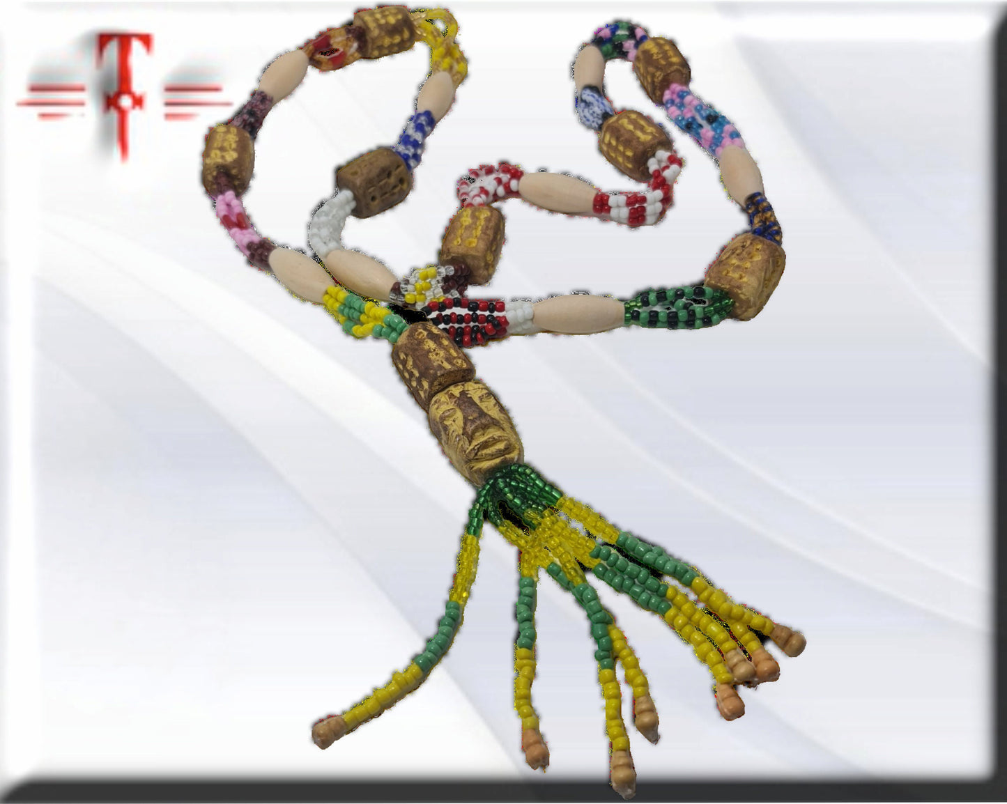 Collar Ogbe Yonó Haya - Babalawo - Santeria Palo Mayombe