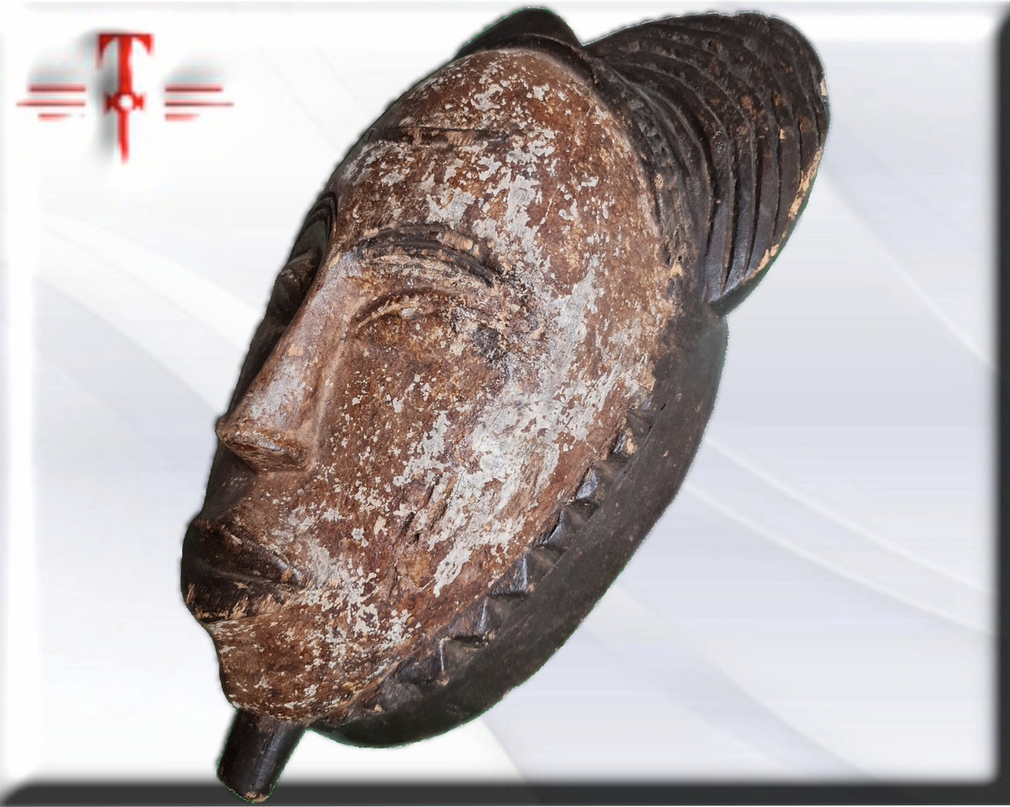 Máscara etnia Chokwe ( Congo arte africano) Chokwe ethnic mask (Congo African art)
