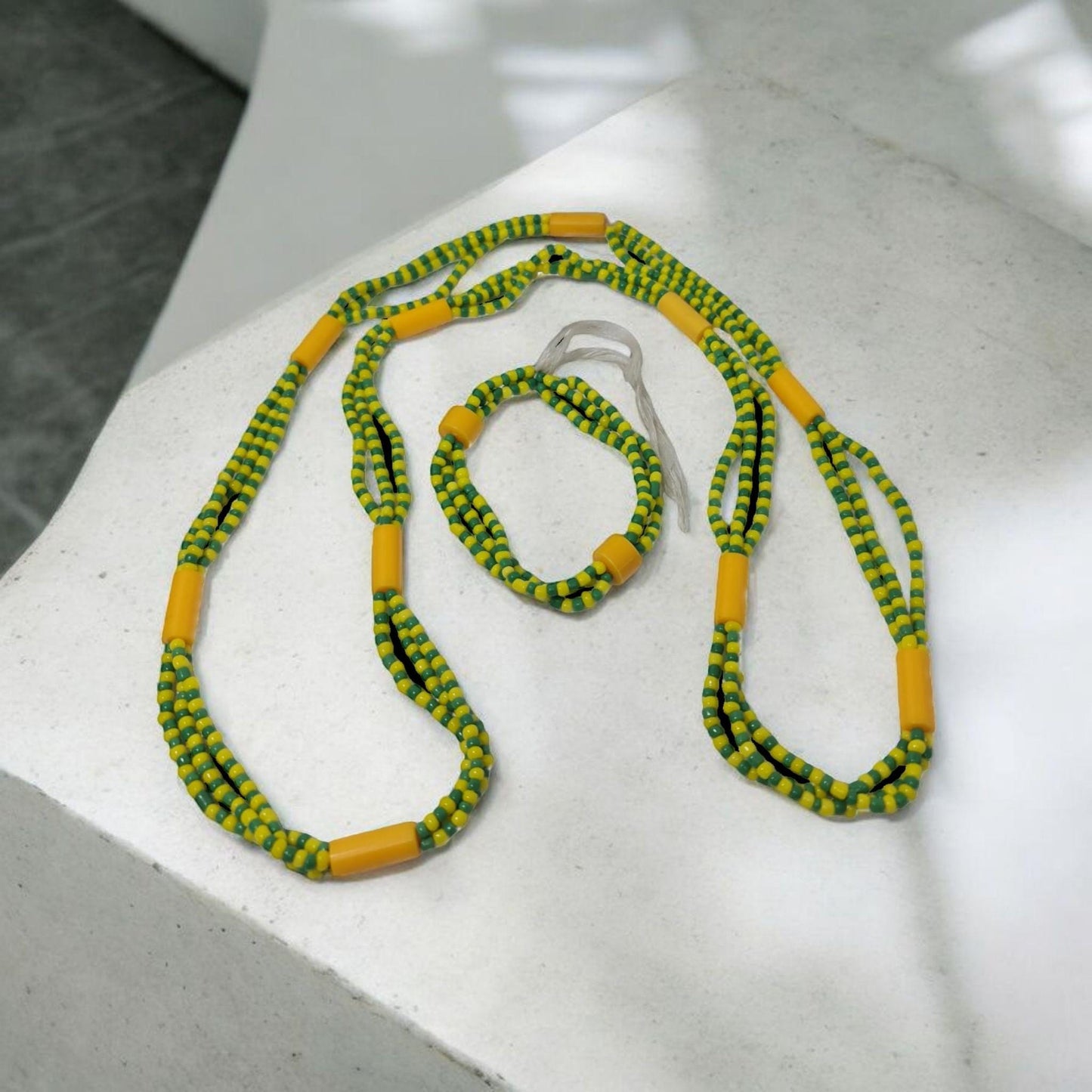 Ifá necklace pack with ildé, Orula, Orunmila, Yoruba, Santeria, Palo Mayombe