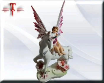 Hada en unicornio , Mitos y leyendas , fantasía , Folklore