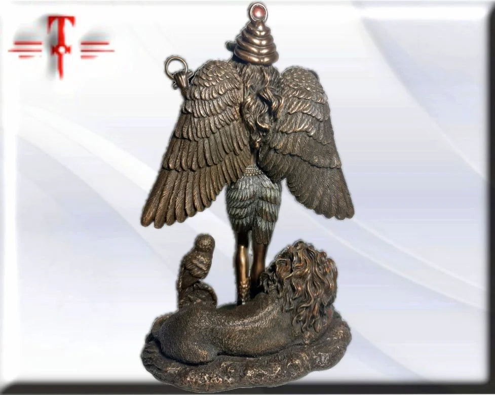Statue des Gottes Dagda, mythologische Götter, esoterische und religiöse Gegenstände, handbemalt