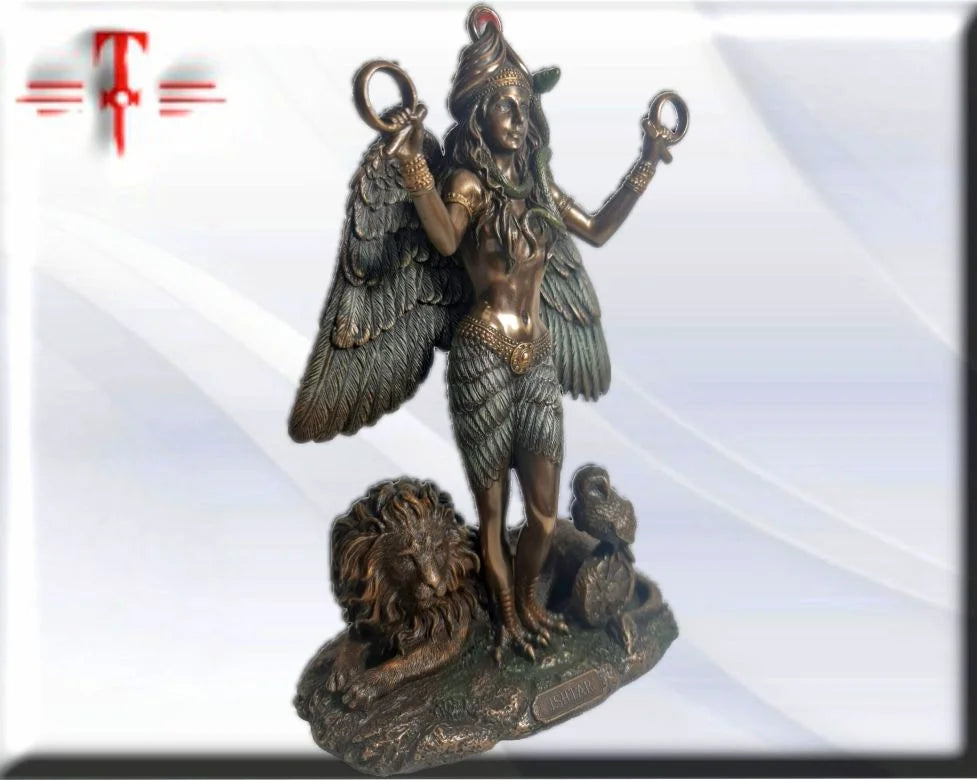 Statue des Gottes Dagda, mythologische Götter, esoterische und religiöse Gegenstände, handbemalt