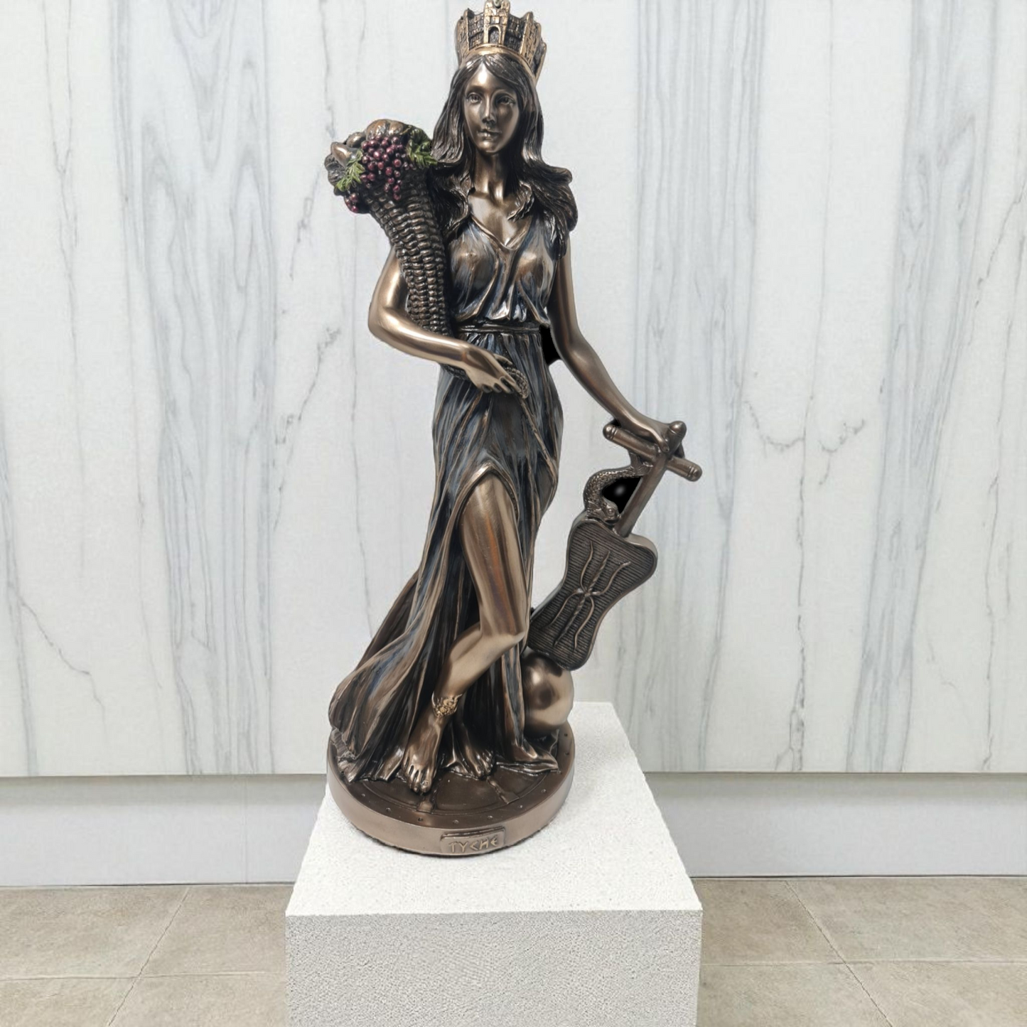 Diosa de la fortuna y prosperidad Tyche