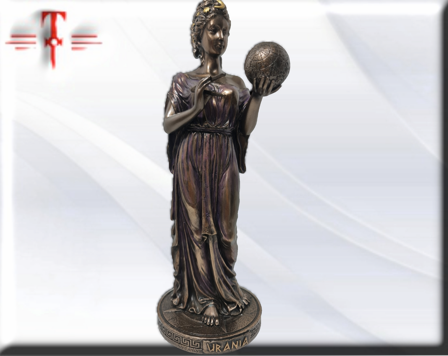 Statue des Gottes Dagda, mythologische Götter, esoterische und religiöse Gegenstände, handbemalt