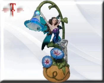 Hada con flor y luz , Mitos y leyendas , fantasía , Folklore