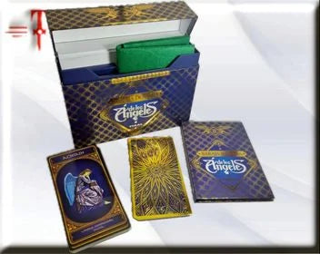 La Baraja dorada de los Ángeles Pack, Libro + cartas + tapete protector