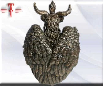Escultura Baphomet 12cm