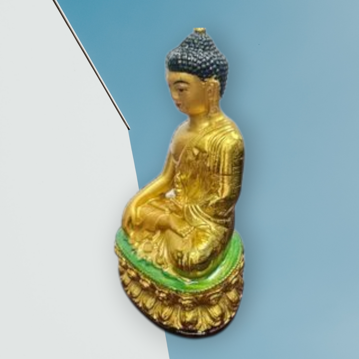 Buda en posicion Mudra bhumisparsha