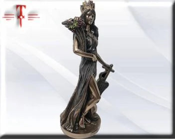 Diosa de la fortuna y prosperidad Tyche