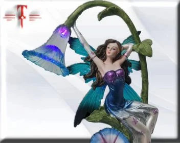 Hada con flor y luz , Mitos y leyendas , fantasía , Folklore