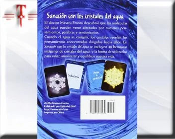sanación con los cristales del agua libro mas cartas