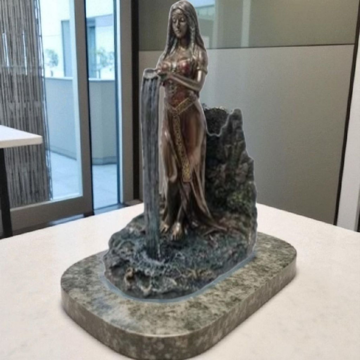 Statue des Gottes Dagda, mythologische Götter, esoterische und religiöse Gegenstände, handbemalt