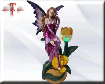 Hada con flor y luz , Mitos y leyendas , fantasía , Folklore